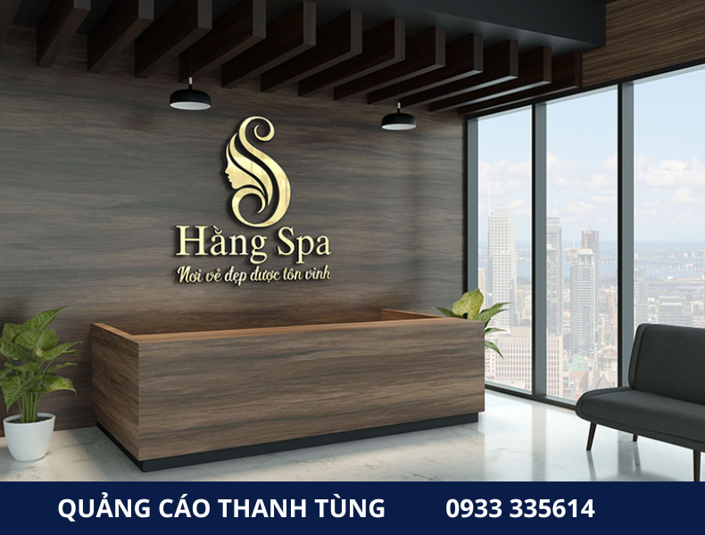 Dịch vụ thiết kế bảng hiệu Spa tại Tân Uyên 4