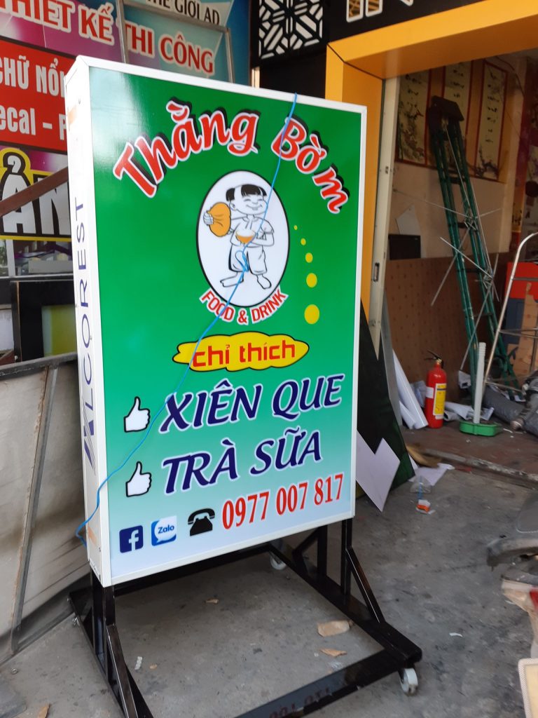 biển hộp đèn